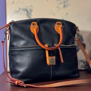 Dooney and Bourke Double Pocket Satchel